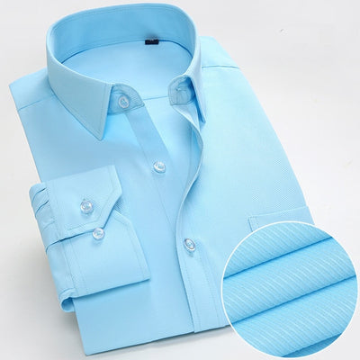 Men's Long Sleeve Casual Collar Shirts..