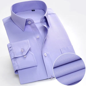 Men's Long Sleeve Casual Collar Shirts..