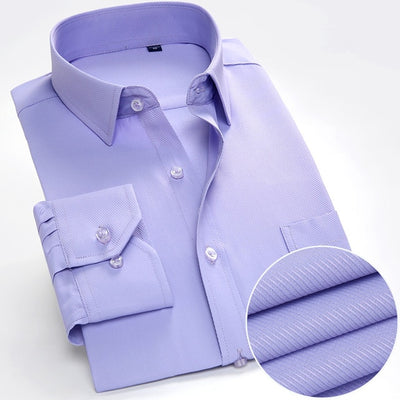 Men's Long Sleeve Casual Collar Shirts..