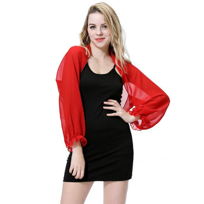 Women Chiffon Shawl Scarf Evening Party Dress ..
