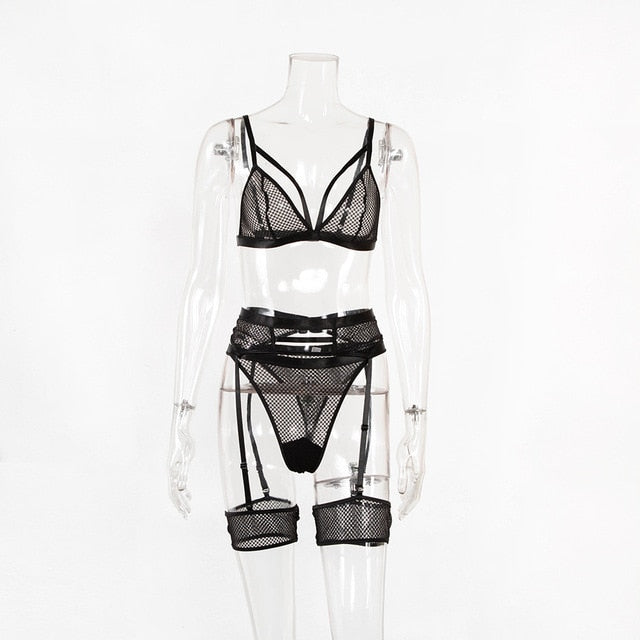 BlackTree Transparent Bra Set for Sexy Ladies ..
