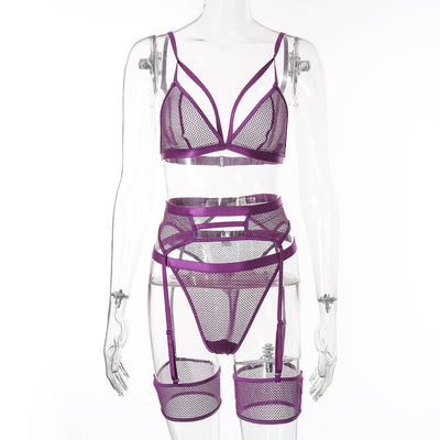 BlackTree Transparent Bra Set for Sexy Ladies ..