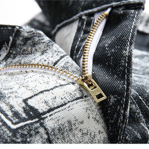 NEW BLACKTREE PRE-EDITION Spring Patchwork With Print Jeans !