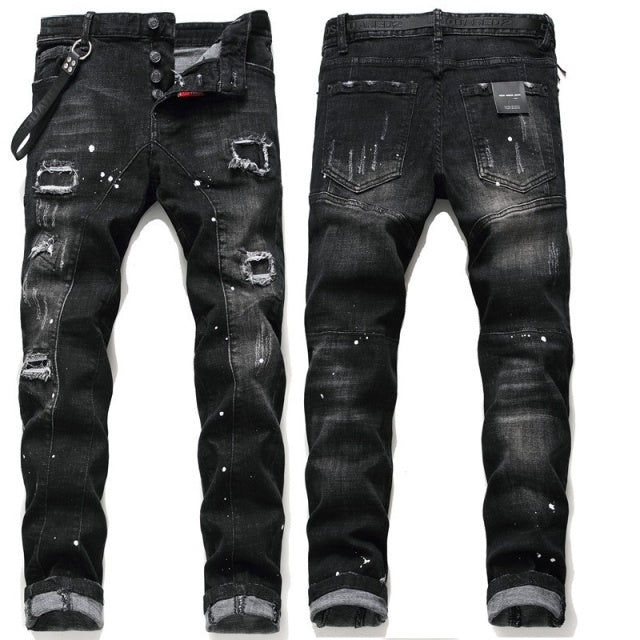 New BlackTree Pre-edition black Italy Style Jeans !