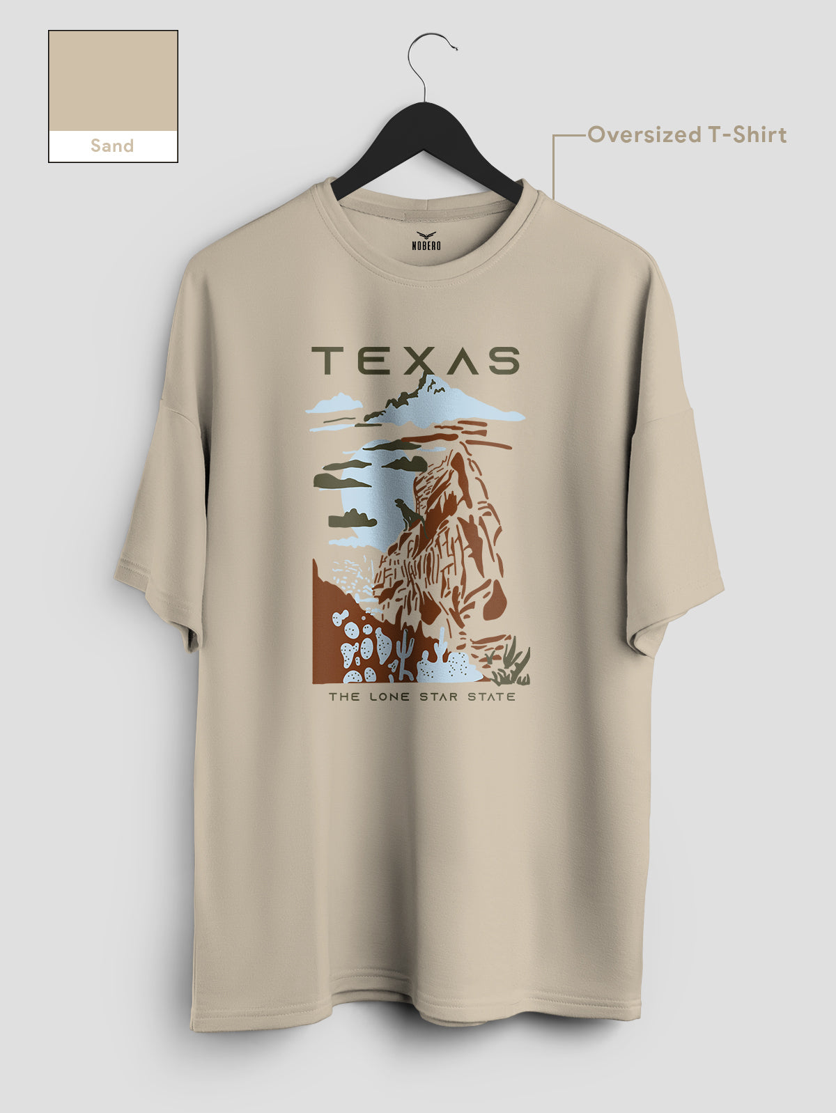 BLACKTREE(THHOR SERIES-BT10036)Oversized for mens Tee