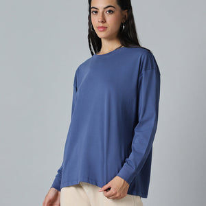 BlackTree Blue Oversized dresses