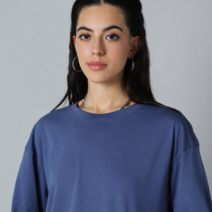 BlackTree Blue Oversized dresses