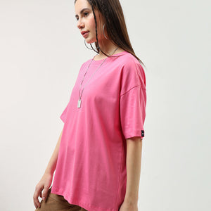 BlackTree Pink Oversized Dresses