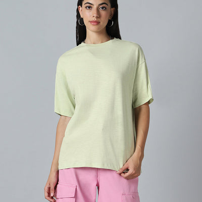 BlackTree Green Oversized dresses