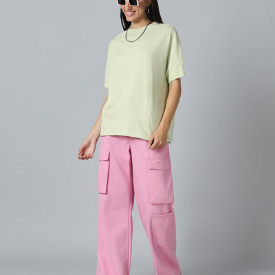 BlackTree Green Oversized dresses