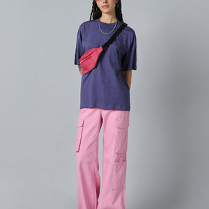 BlackTree Blue Oversized dresses