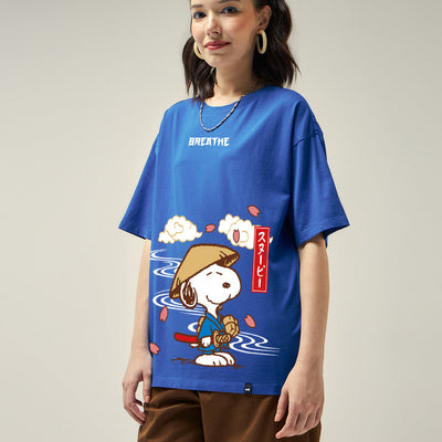 BlackTree Graphic Printed Oversized dresses