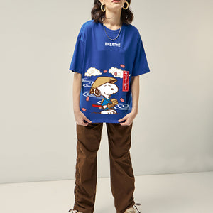 BlackTree Graphic Printed Oversized dresses