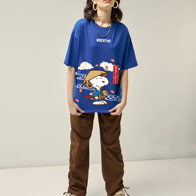 BlackTree Graphic Printed Oversized dresses