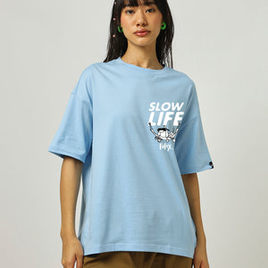 BlackTree Graphic Printed Oversized dresses