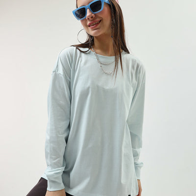 BlackTree Blue Oversized dresses