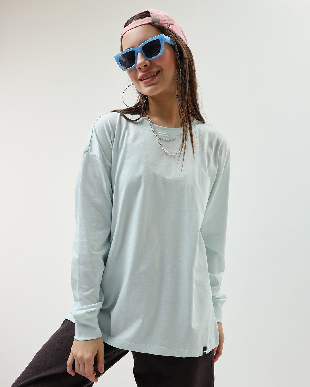 BlackTree Blue Oversized dresses