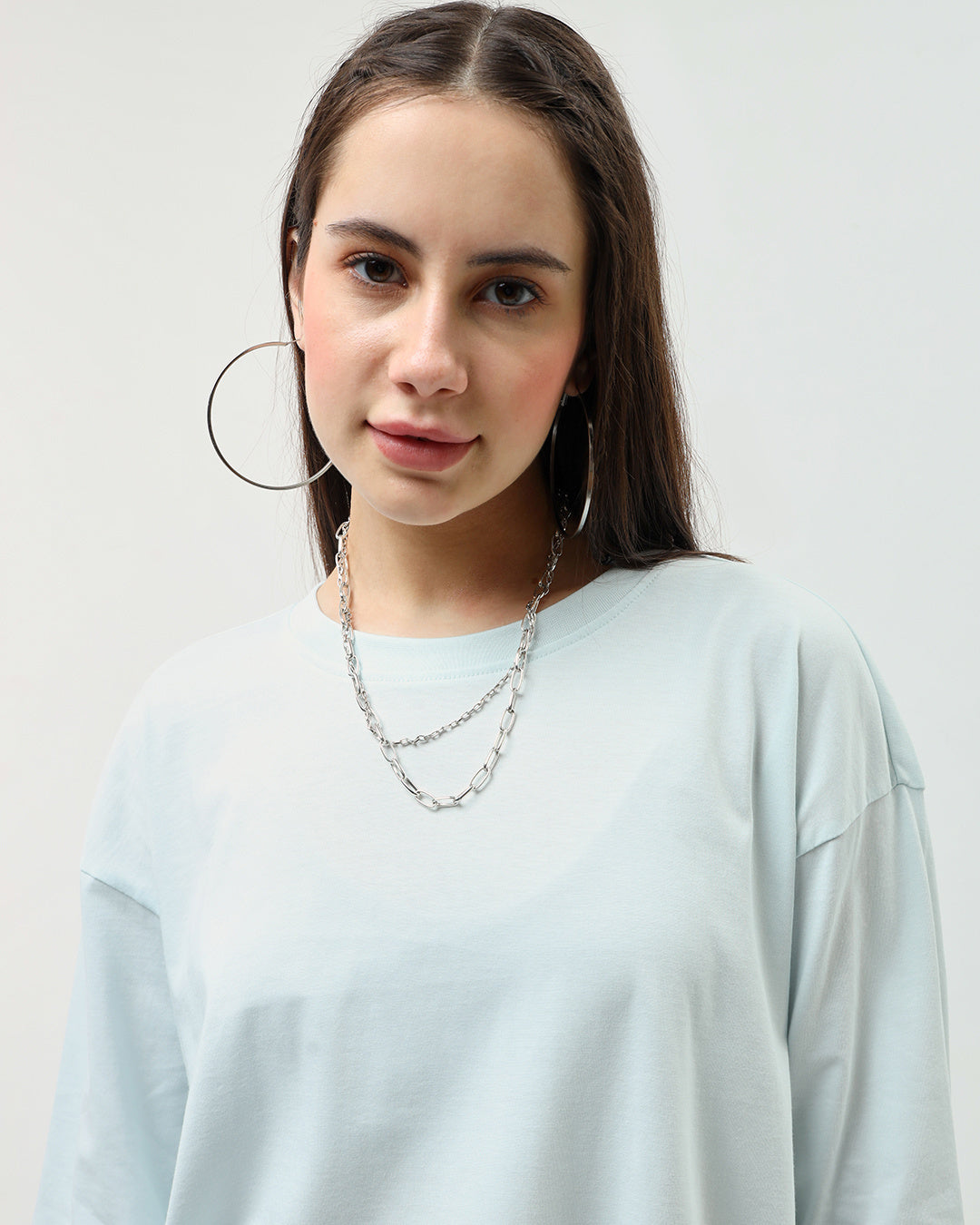 BlackTree Blue Oversized dresses