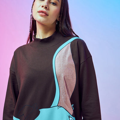 BlackTree Graphic Printed Oversized dresses