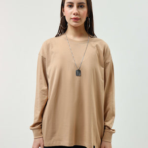 BlackTree Brown Oversized dresses