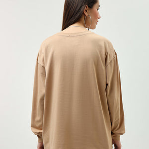 BlackTree Brown Oversized dresses