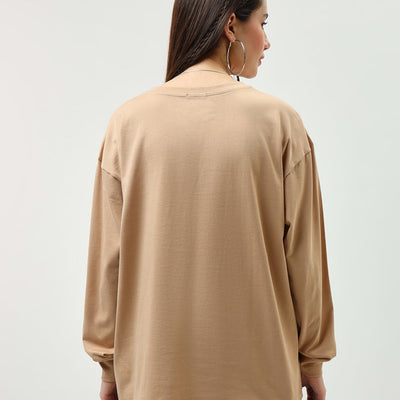 BlackTree Brown Oversized dresses