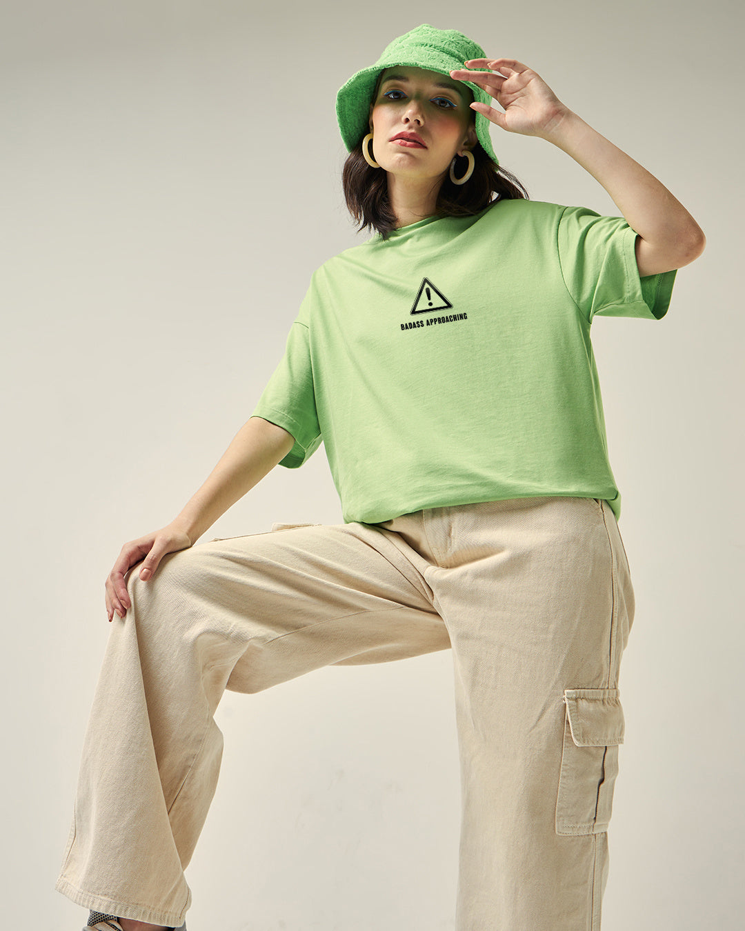 BlackTree Graphic Printed Oversized dresses