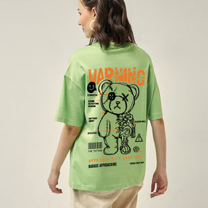 BlackTree Graphic Printed Oversized dresses