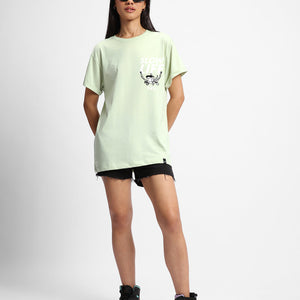 BlackTree Green Get it Done Graphic Printed dresses