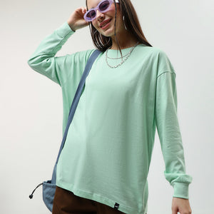 BlackTree Green Oversized dresses