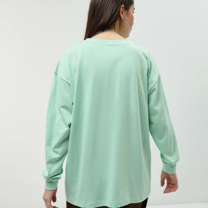 BlackTree Green Oversized dresses