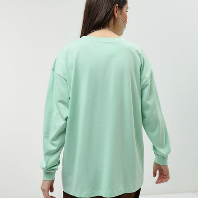 BlackTree Green Oversized dresses