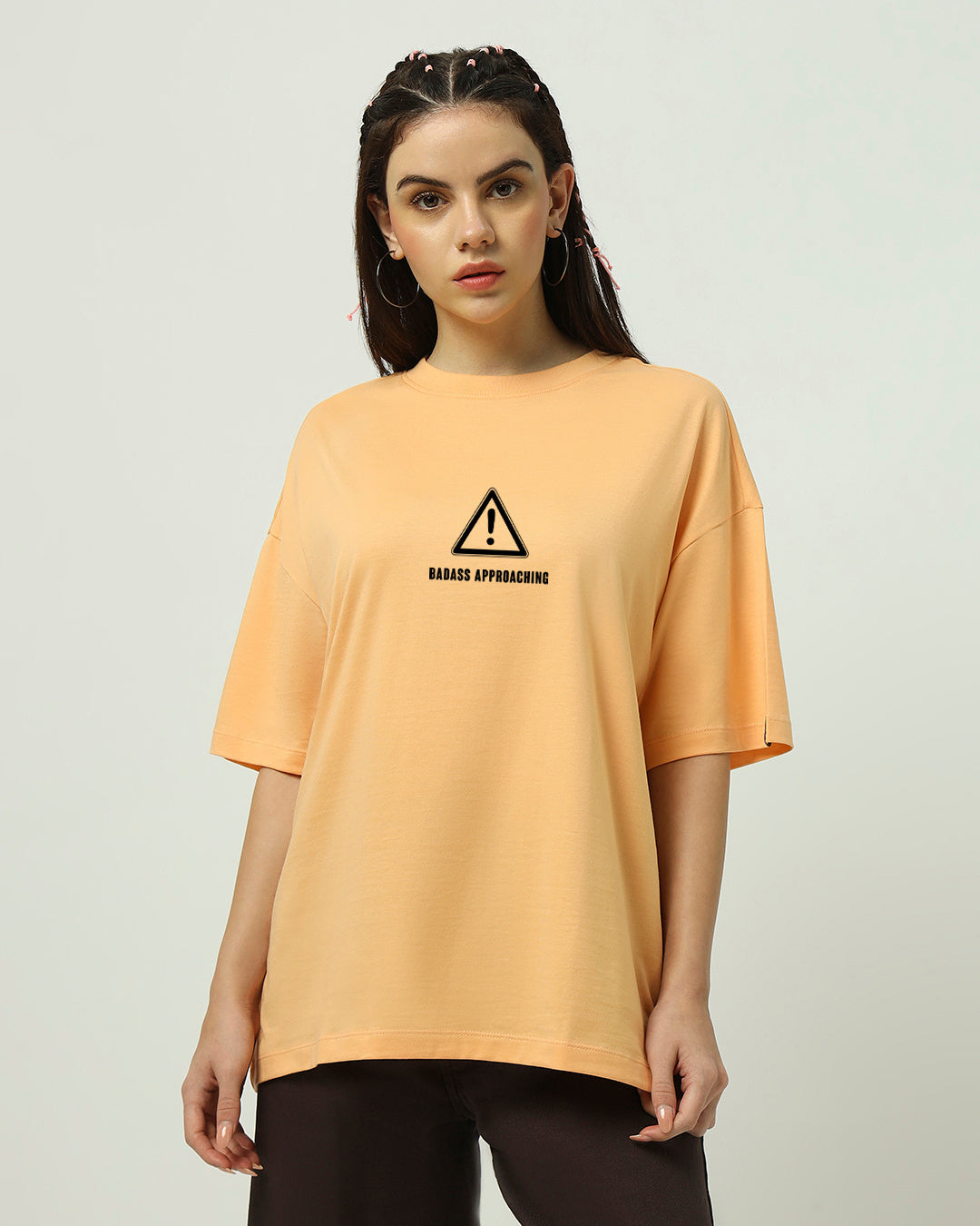 BlackTree Graphic Printed Oversized Dresses