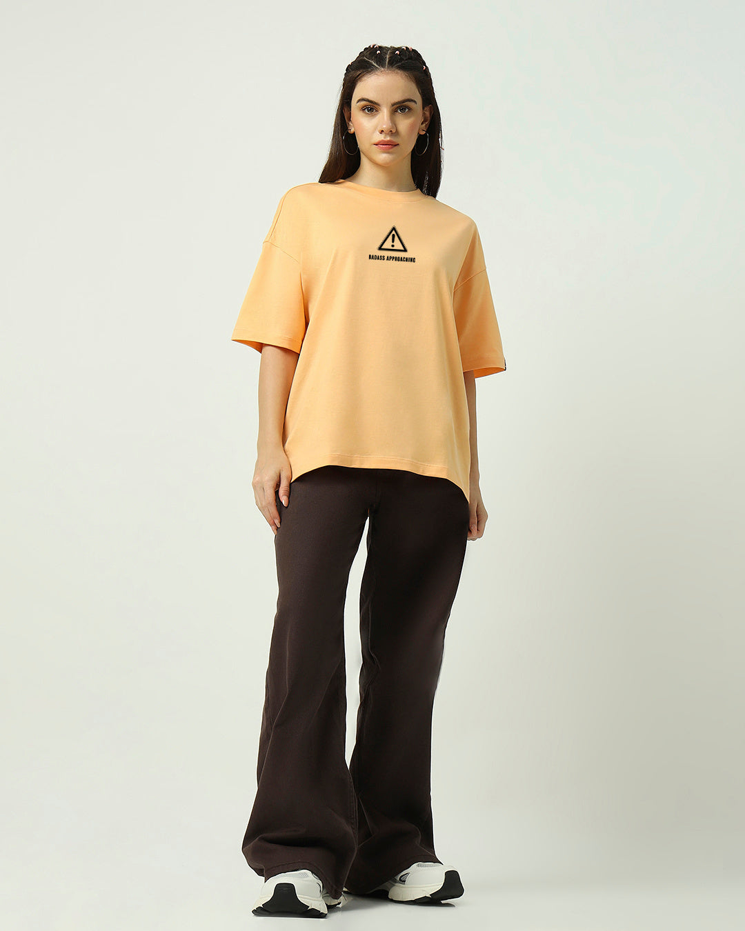 BlackTree Graphic Printed Oversized Dresses