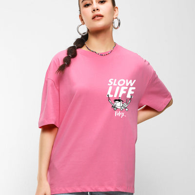 BlackTree Graphic Printed Oversized Dresses