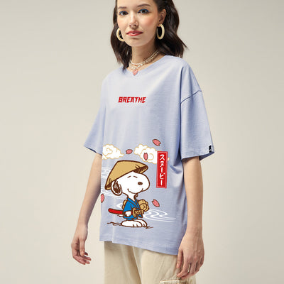 BlackTree Graphic Printed Oversized Dresses