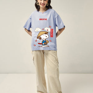 BlackTree Graphic Printed Oversized Dresses