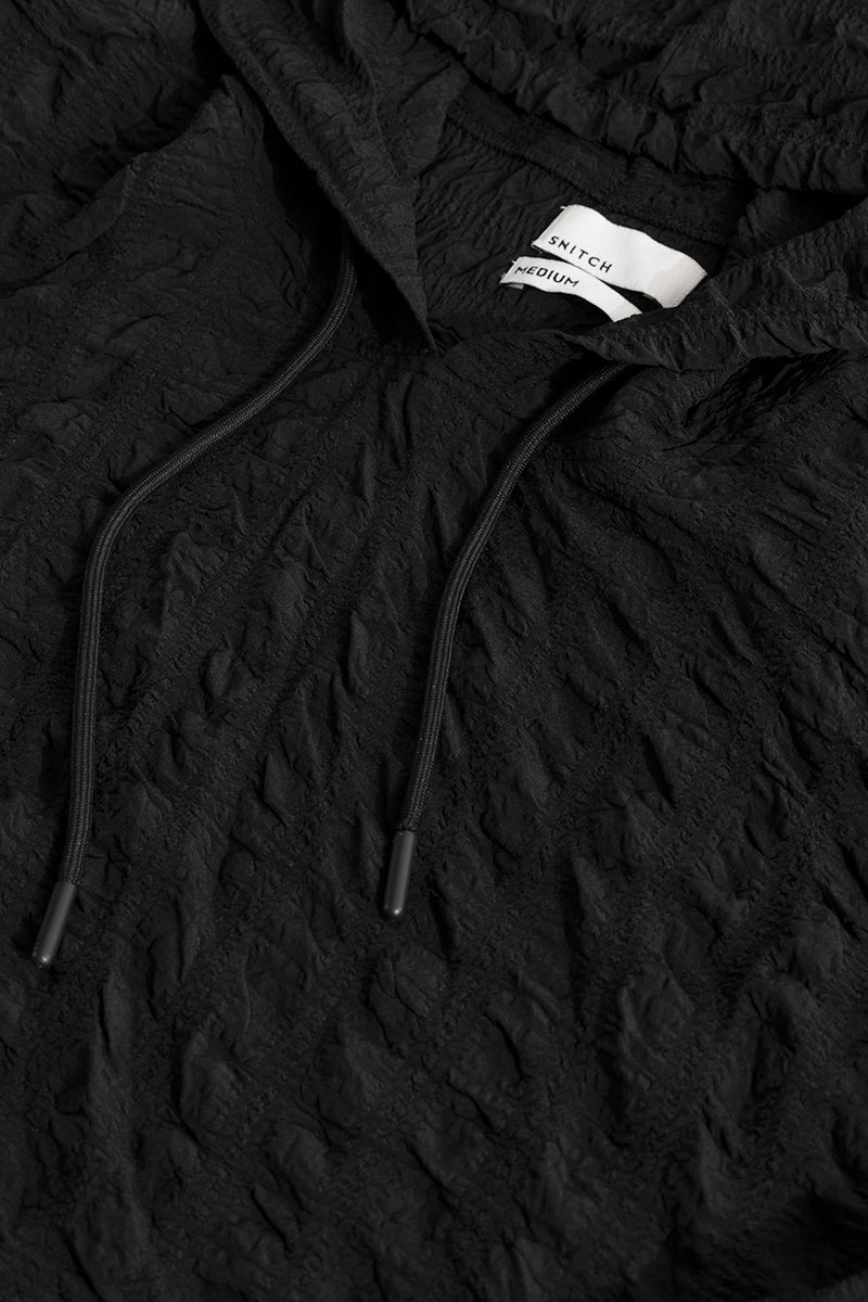 SNITCH Square Whiff Black Hoodie - view 2