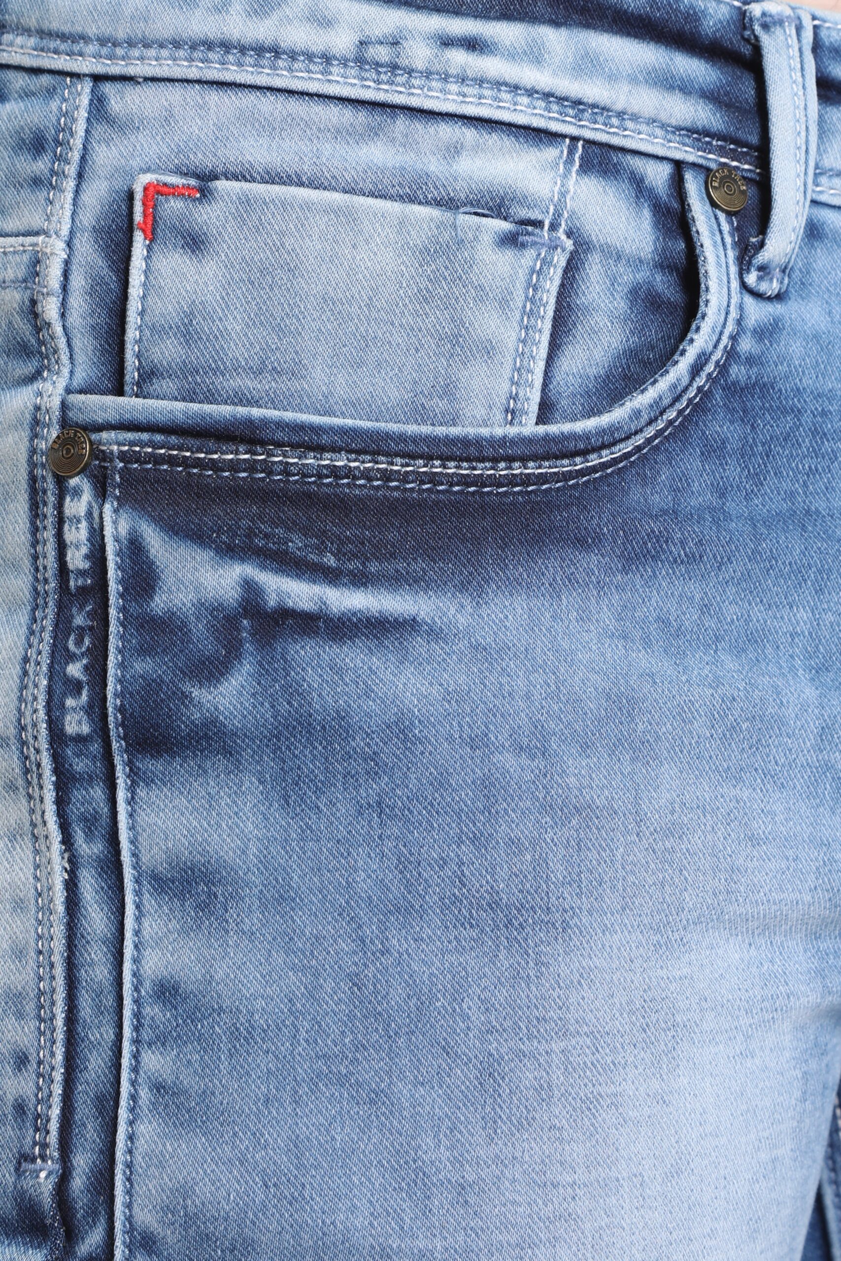 BLACKTREE STYLISH SUMMER JEANS FOR MEN,S BLUE DENIM BT0011..