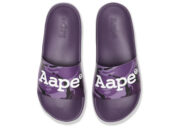 BAPE AAPE Slider Purple