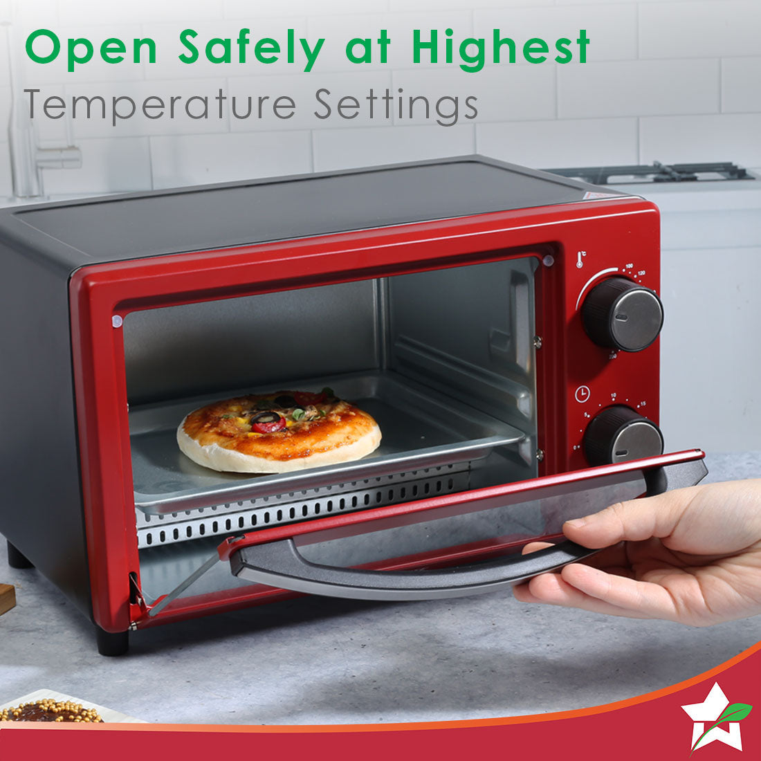 Wonderchef Renewed Oven Toaster Griller (OTG) Crimson Edge - 9 Litres - view 4