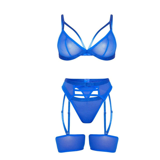 BlackTree Transparent Bra Set for Sexy Ladies ..