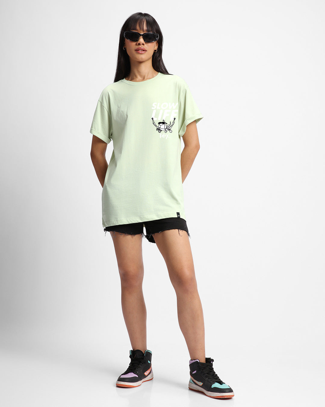 BlackTree Green Get it Done Graphic Printed dresses - view 4