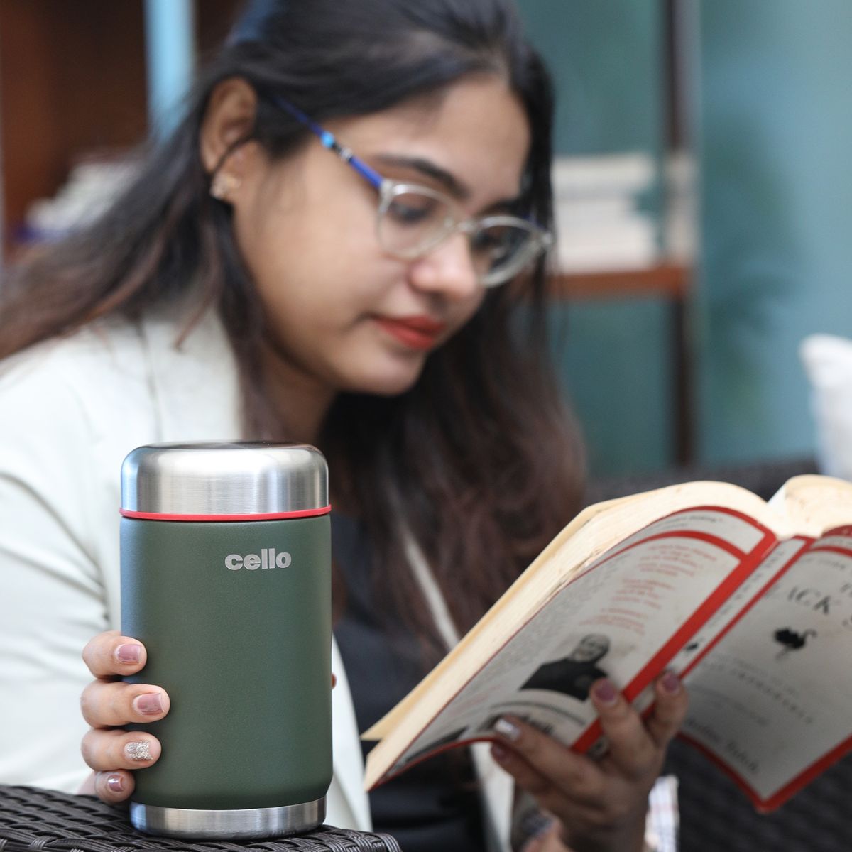 Cello Duro Supee Flask, Insulated Soup Jar - view 20