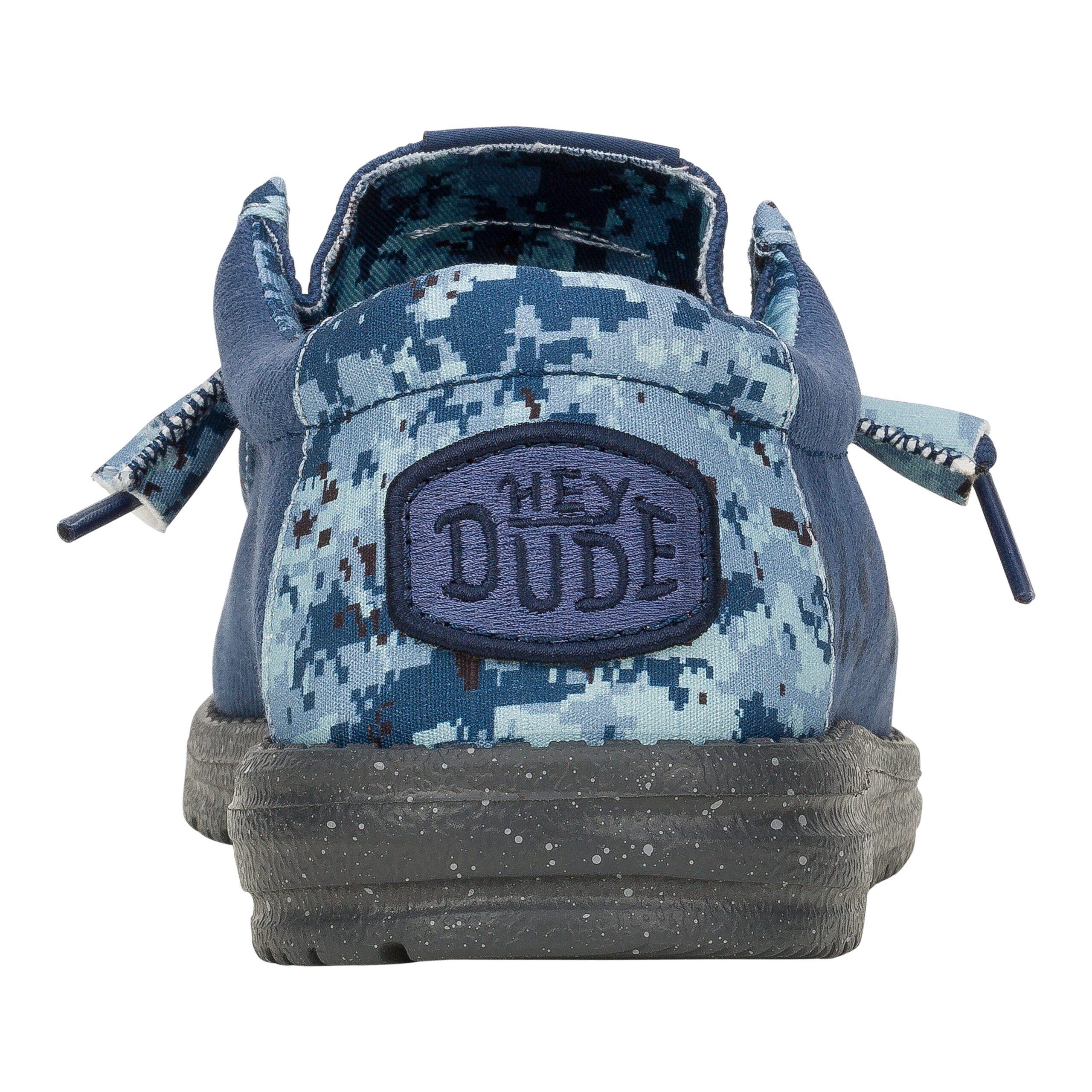 HEYDUDE shoes Wally US Navy - Blue Camo – Men's - view 5