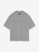 ESSENTIALS V-Neck Tshirt – Dark Heather Oatmeal