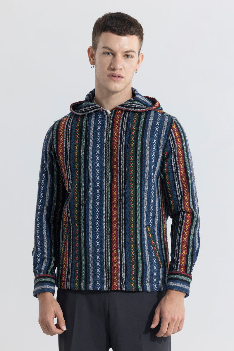 SNITCH SpectraMark Line Hoodie Styled Shacket - view 6