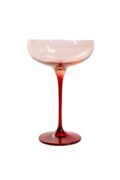 Estelle Colored Glass Estelle ColorBlock Champagne Coupe - Set of 6 {Custom Set}
