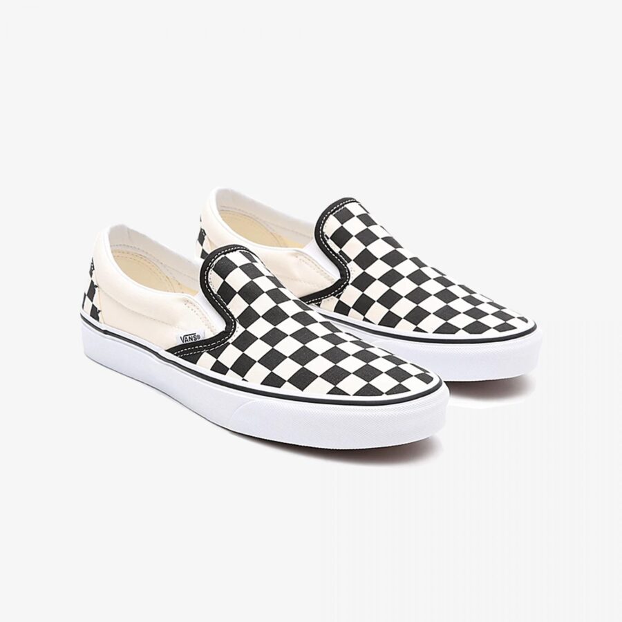 Vans | CHECKERBOARD CLASSIC SLIP-ON { BLACK/WHITE