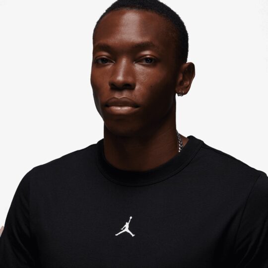 Jordan | Dri Fit Short-sleeve Top { Black - view 2